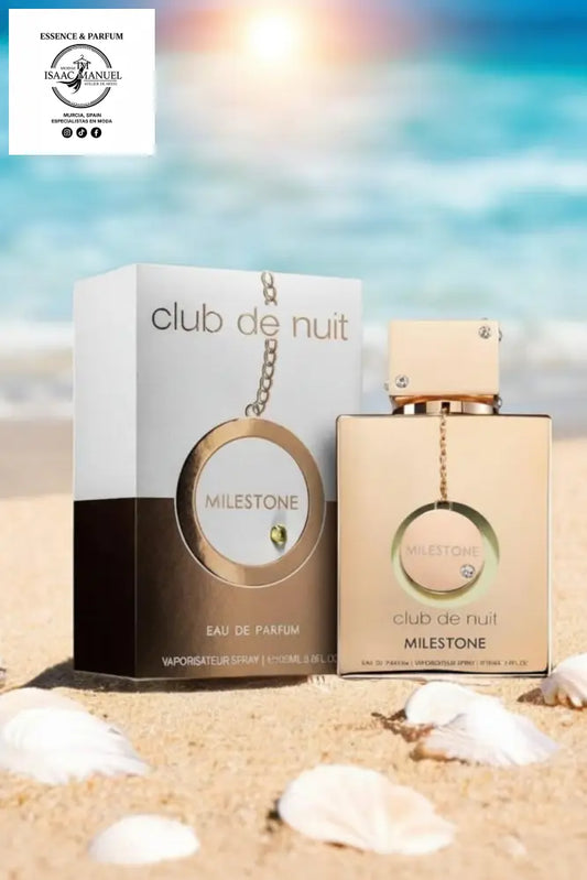 Club de Nuit Milestone, una fragancia unisex que redefine el concepto de elegancia.
