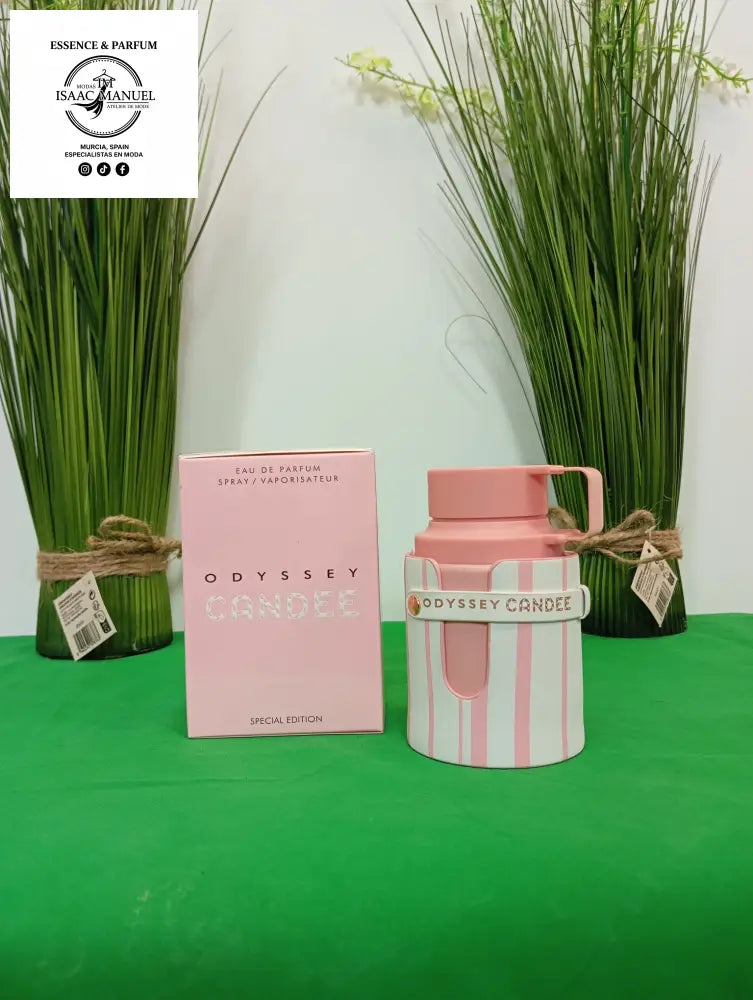 Perfume y caja de Odyssey Candee