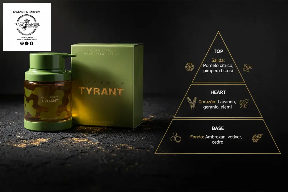 Armaf Odyssey Tyrant Special Edition - Pirámide Olfativa