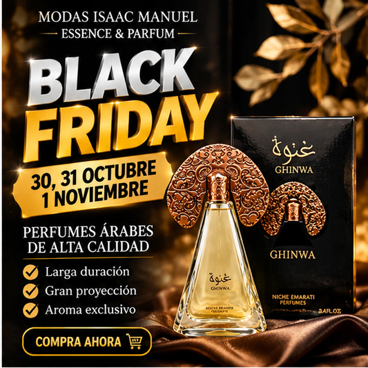 Ghinwa Niche Emarati Lattafa | Perfume Árabe de Lujo 100ml