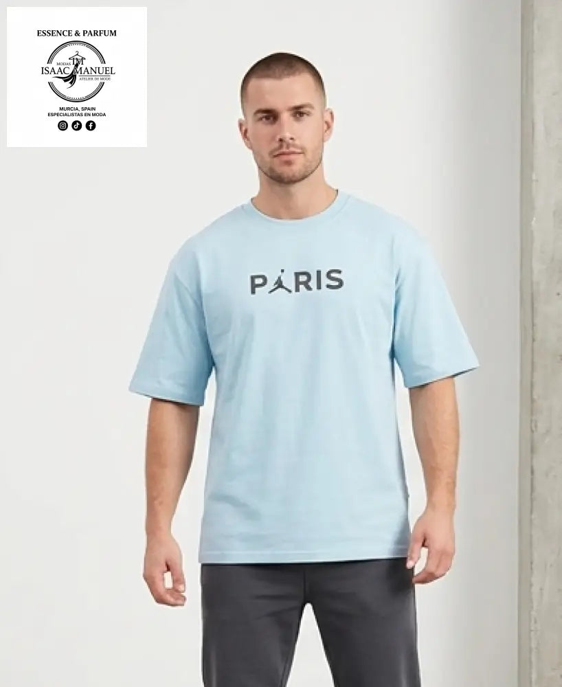 Camiseta Oversize Paris Jumpman | Hombre | S M L XL QQ2377 Camisetas