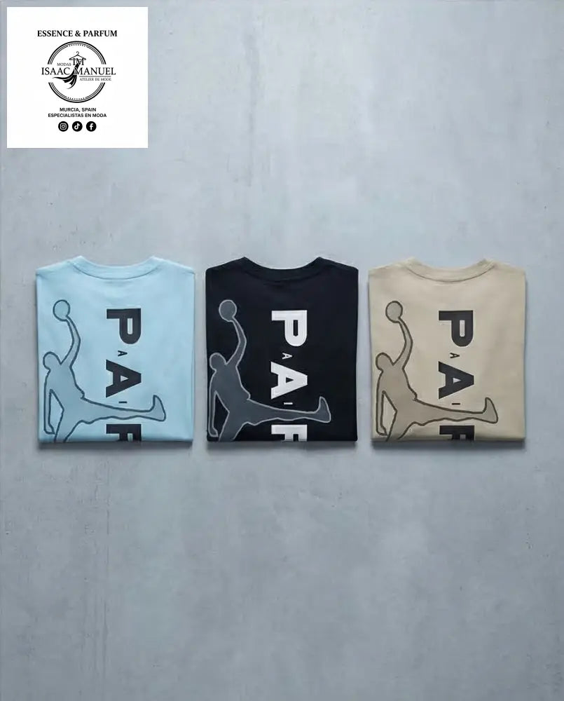 Camiseta Oversize Paris Jumpman | Hombre | S M L XL QQ2377 Camisetas
