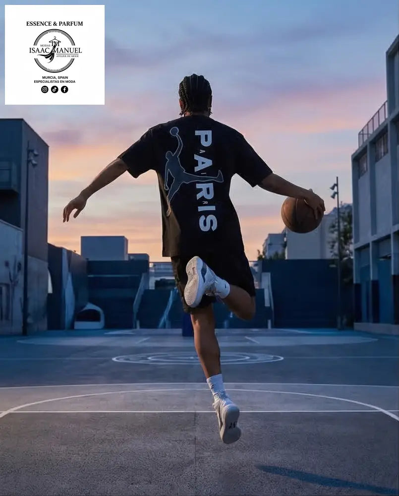 Camiseta Oversize Paris Jumpman | Hombre | S M L XL QQ2377 Camisetas