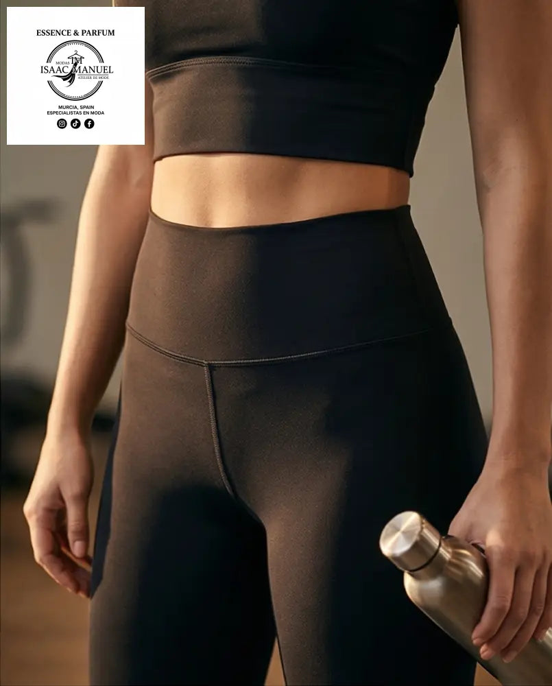 	Conjunto deportivo mujer negro gym yoga running – Triple Performance Modas Isaac Manuel