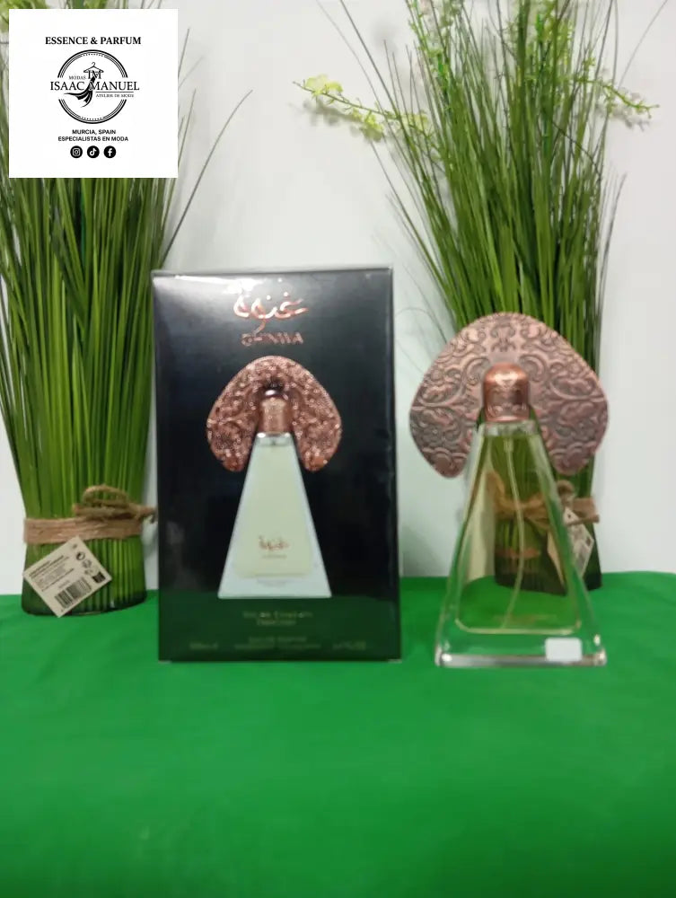 Caja y perfume