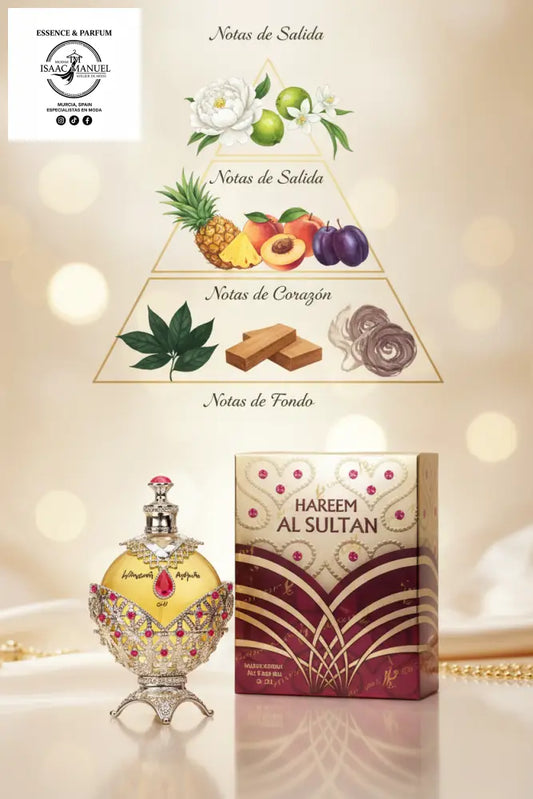 Hareem Al Sultan Gold - Pirámide Olfativa