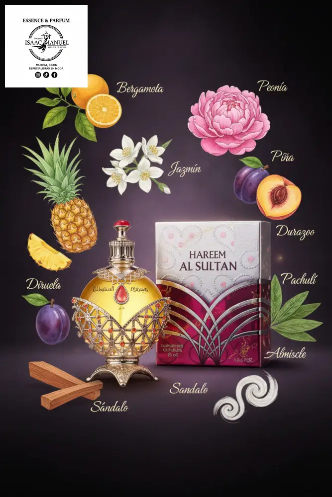 Hareem Al Sultan Gold - Notas Olfativas Oscuro