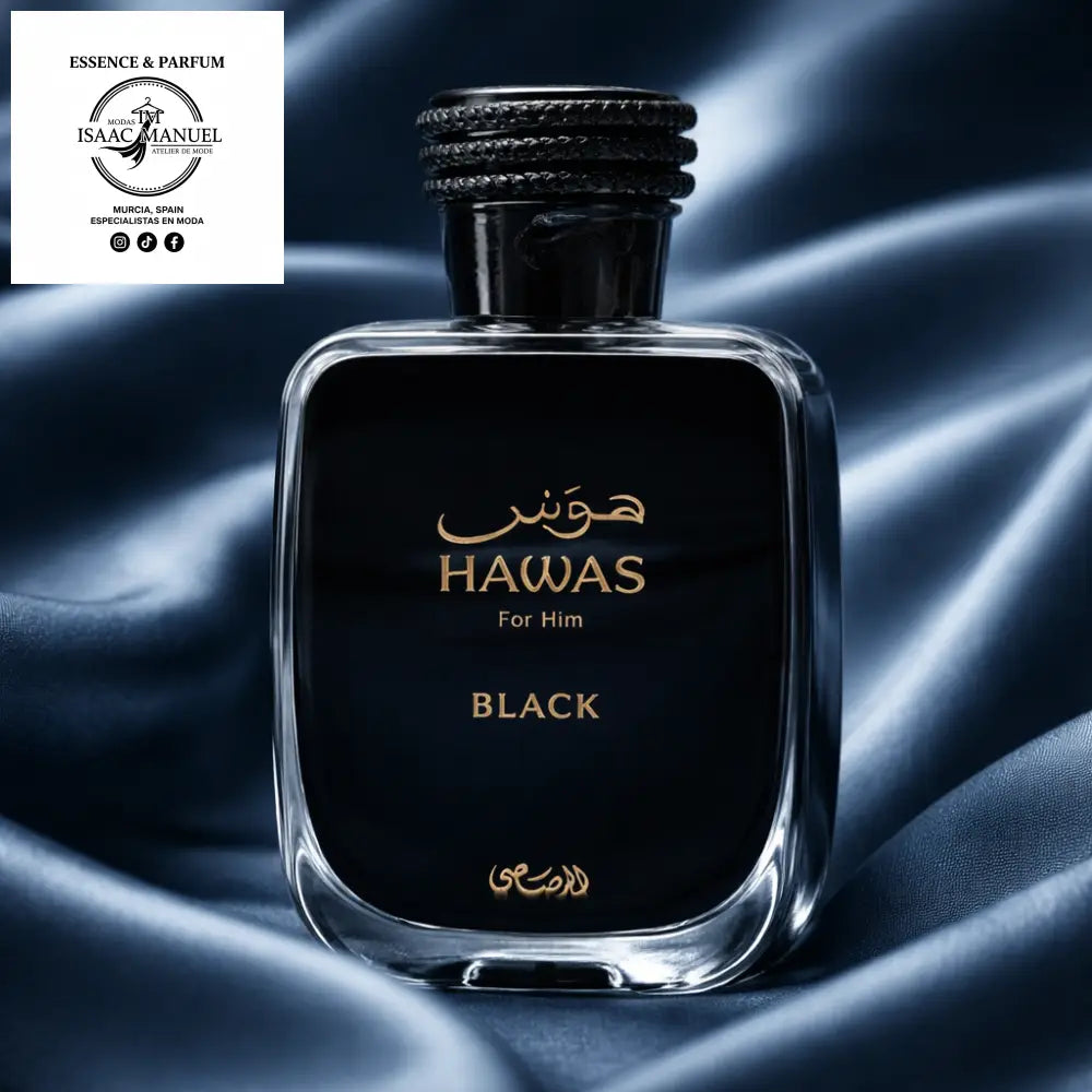 Hawas Black de Rasasi: El Lado Oscuro de la Seducción hawas