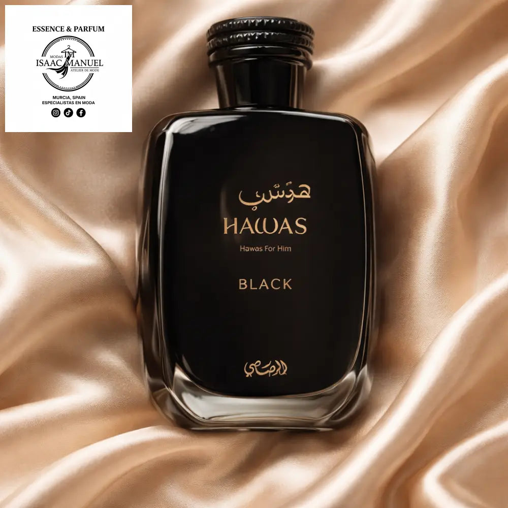 Hawas Black de Rasasi: El Lado Oscuro de la Seducción hawas