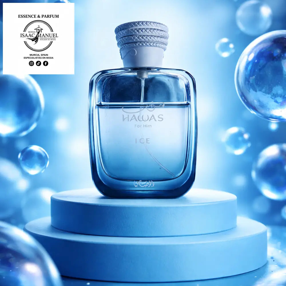 Hawas for Him ICE: El Frescor Ártico que Redefine la Seducción PERFUME ARABE