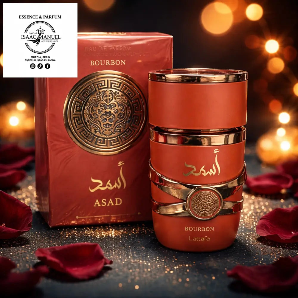 Asad Bourbon de Lattafa: La Definición de Elegancia y Calidez perfume asad
