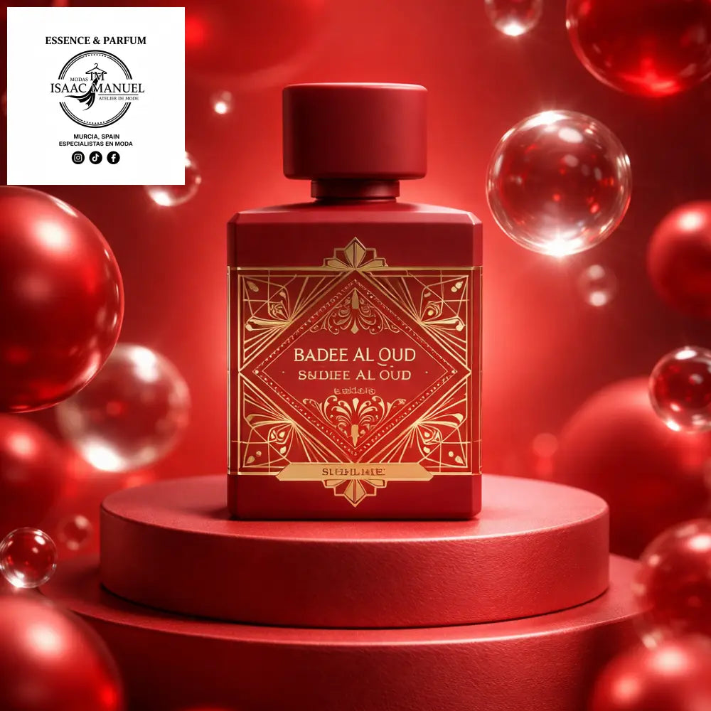 Descubre el lado más vibrante y sofisticado de la colección Bade'e Al Oud con Sublime, una fragancia que redefine el concepto de elegancia exótica.
