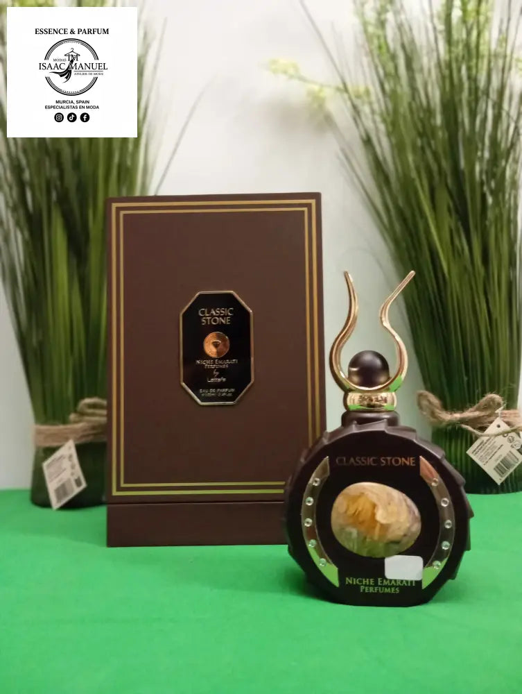 Caja y perfume de Classic Stone
