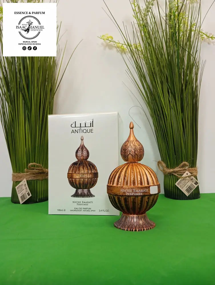perfume y caja de niche emerati Antique