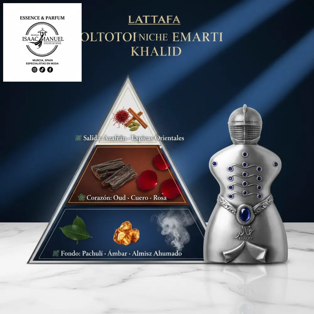 Pirámide Olfativa Lattafa Khalid