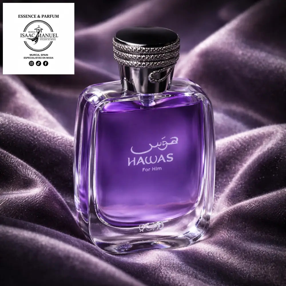 Rasasi Hawas for Him no es solo una fragancia; es una declaración de intenciones. Diseñado para el hombre moderno, activo y aventurero