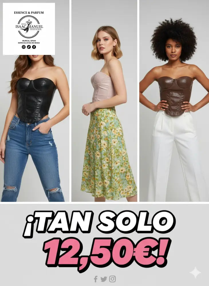 Top Corsé de Polipiel – Elegancia y Estilo para cualquier Ocasión top mujer