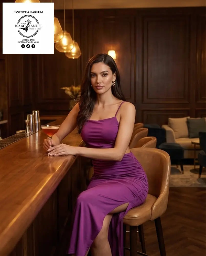 Compra el vestido maxi con cut-out y detalle fruncido ideal para fiestas y eventos. Disponible en negro, magenta y marrón. ¡Envío rápido disponible!